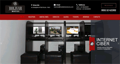 Desktop Screenshot of hotelbolivartacna.com